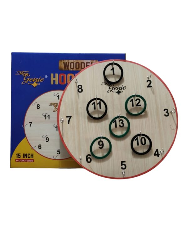 ToyGenie Hook and Ring Toss Game for kids and Adults - Image 2