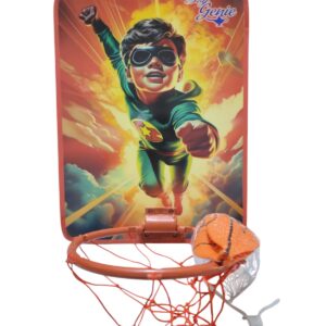 ToyGenie Basketball Hanging Board Net for Kids with characters