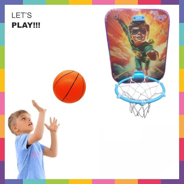 ToyGenie Basketball Hanging Board Net for Kids with characters - Image 5