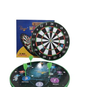 ToyGenie 2-in-1 Basketball and Magnetic Dart Board(big)