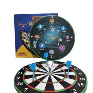 ToyGenie 2-in-1 Basketball and Magnetic Dart Board(big)