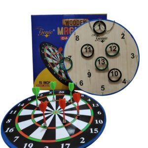 ToyGenie 2-in-1 Hook Toss and Magnetic Dart Board(big)