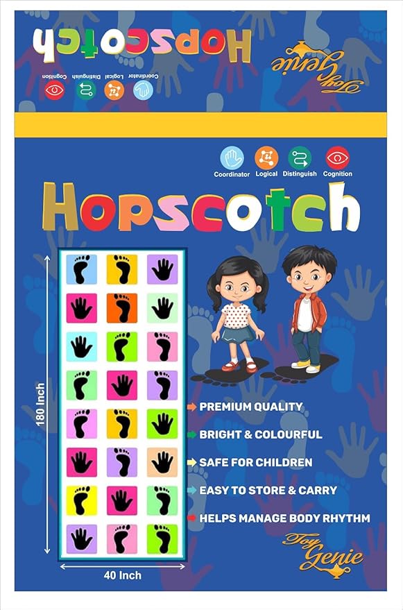 Hopscotch Play mat Had feet balancing game for kids